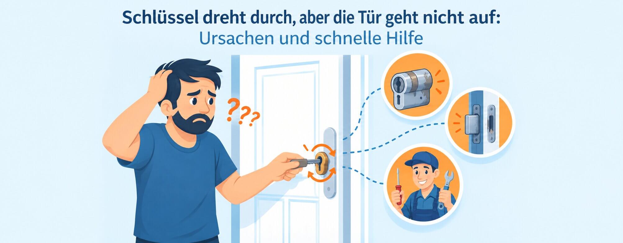 Schlüssel dreht durch? Ursachen & schnelle Hilfe
